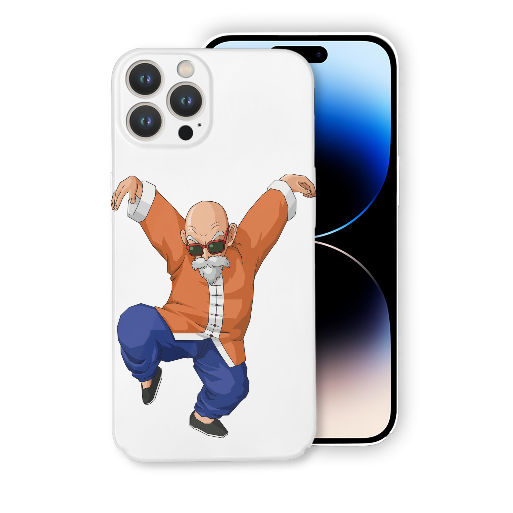 （画像用） ドラゴンボール 亀仙人（かめせんにん） DRAGON BALL Master Roshi Kame Sennin 【iPhone 14シリーズ対応】ハードケース